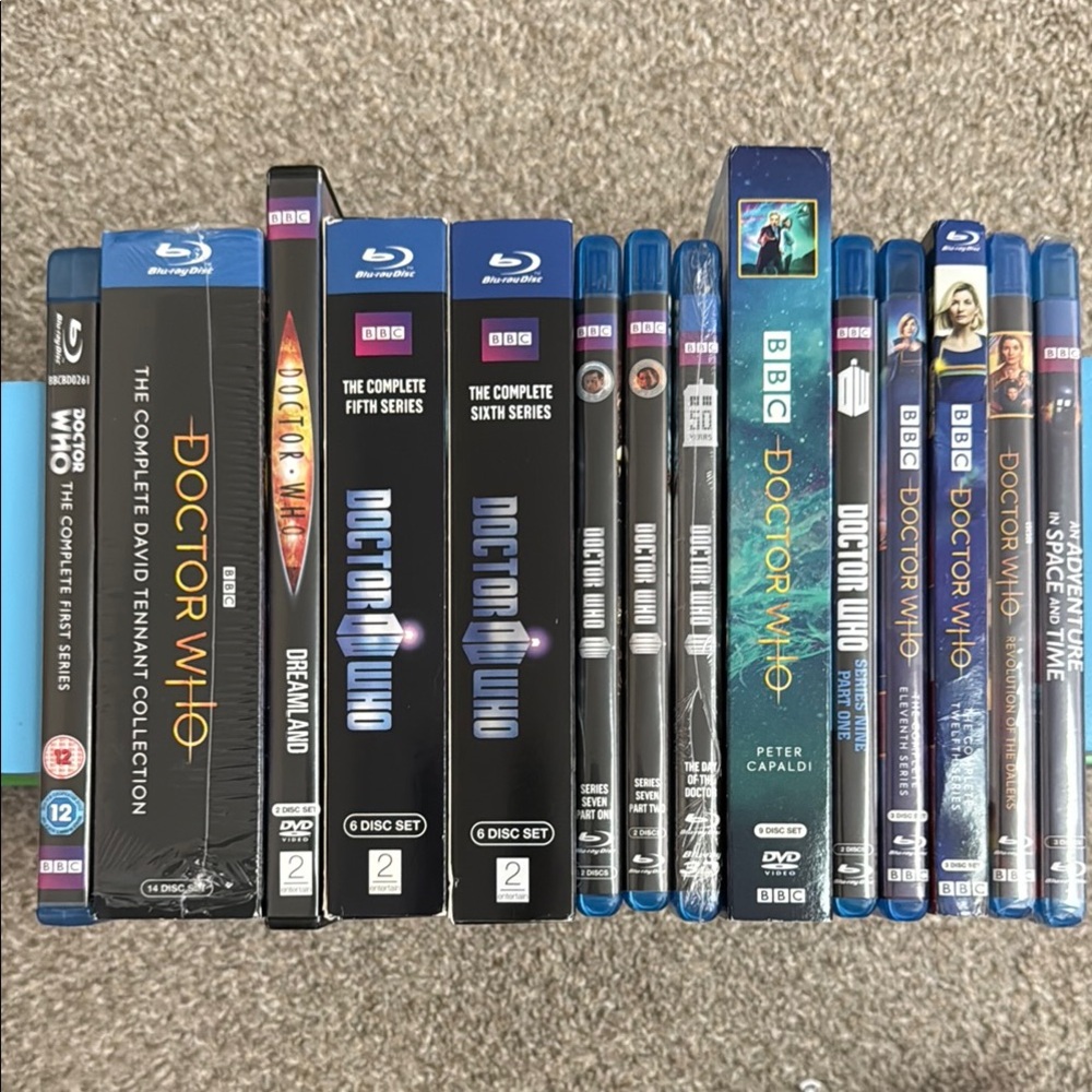 Doctor Who on DVD/Blu-ray